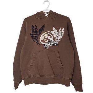 Vintage y2k Billabong hoodie brown size S